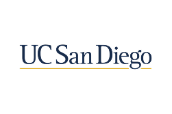 UC San Diego logo on a white background